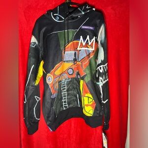 BRAND NEW BASQUIAT + MEMBERS ONLY COLLAB HOODIE SIZE M